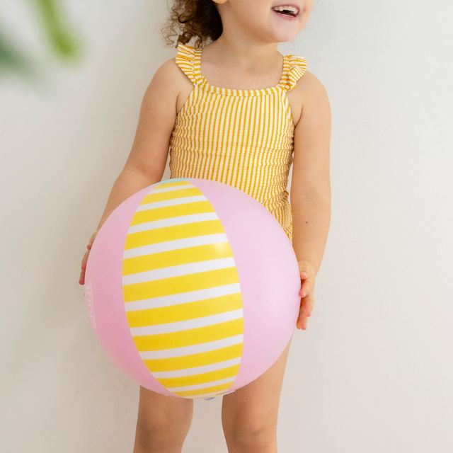 Quut Beach ball 30cm - Banana pink