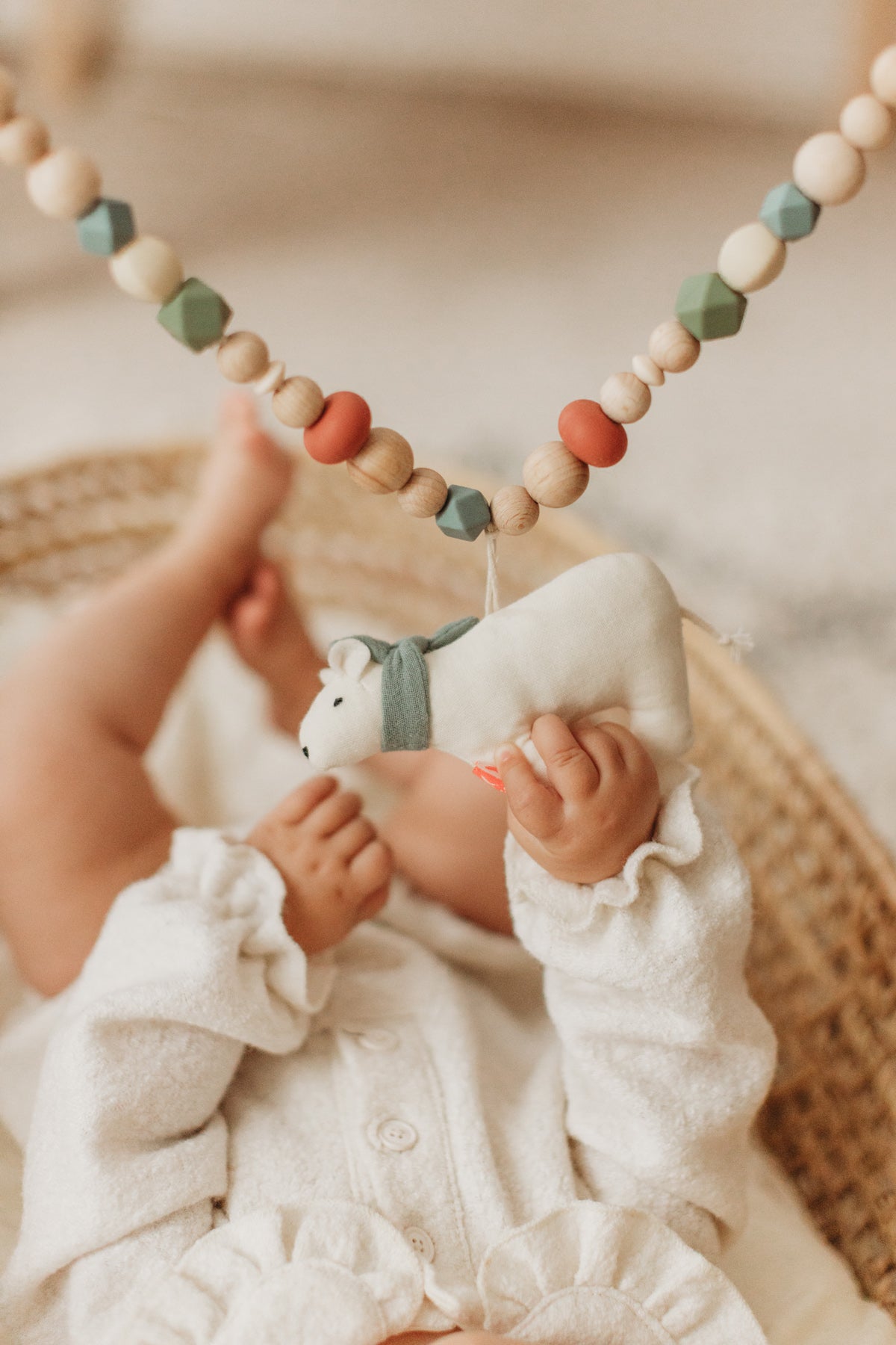 Kikadu Kinderwagenkette Eisbär