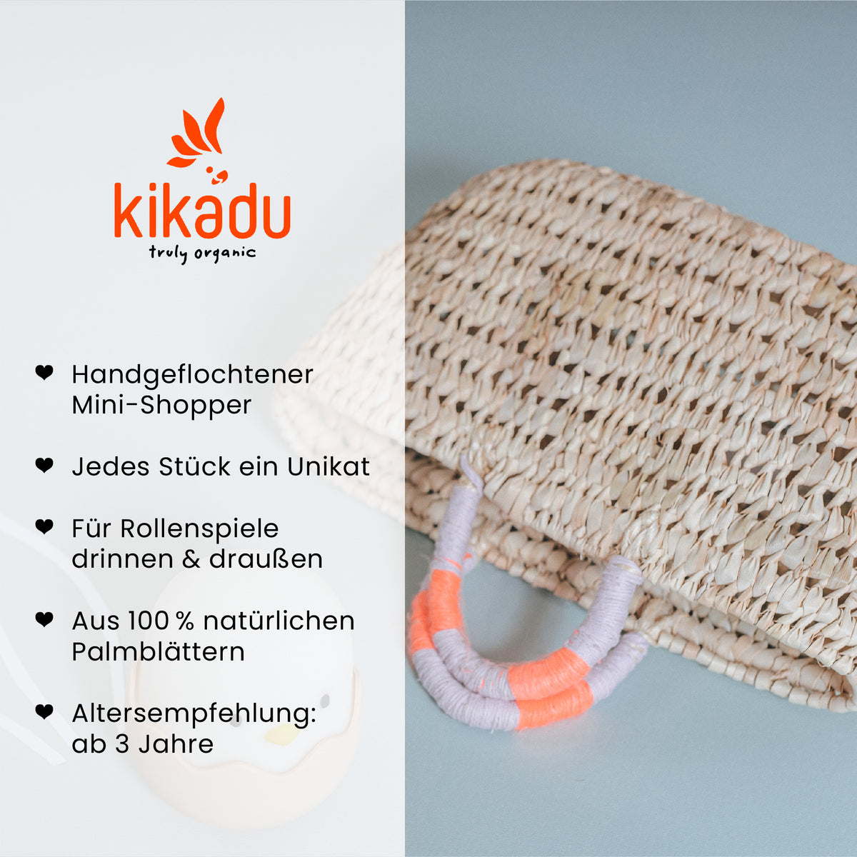 Kikadu Kids Shopper Pink