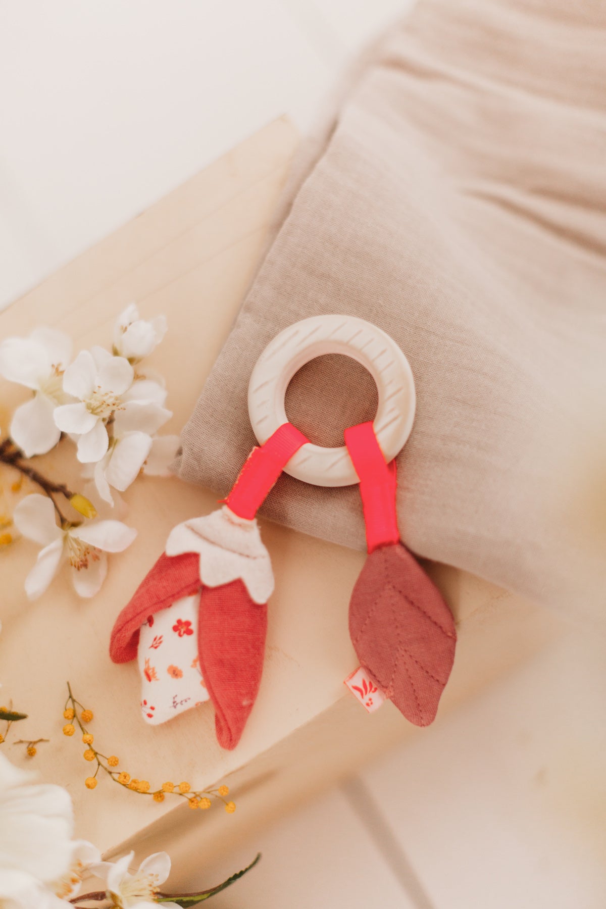Kikadu Beißring Blümchen