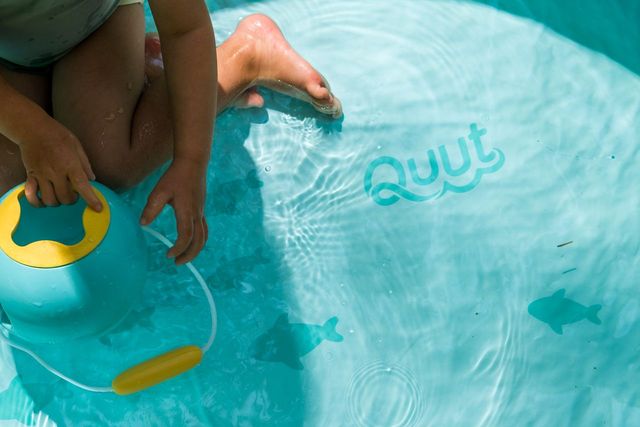 Quut Eimer Mini  ballo Banana blue