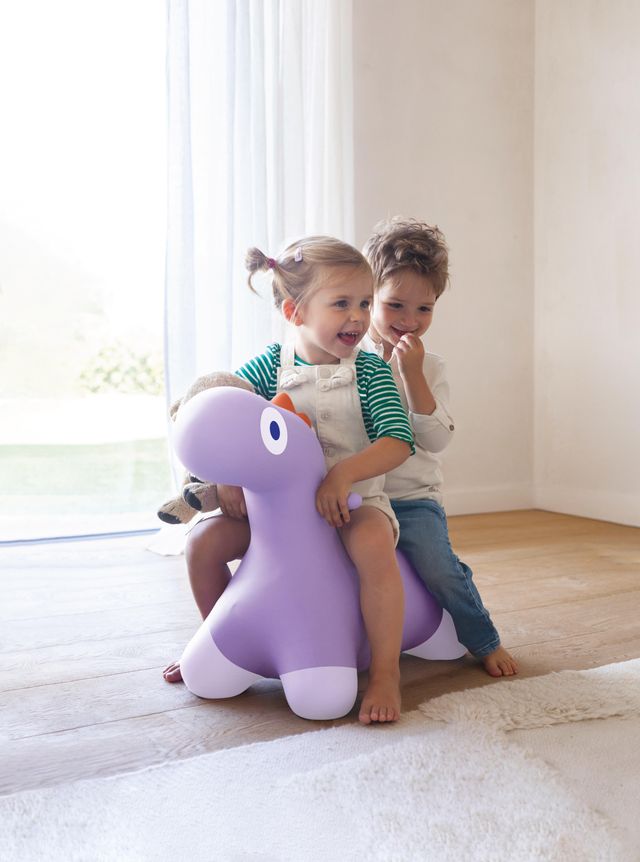 Quut Hüpfball Hoppi - Dino - Lavender