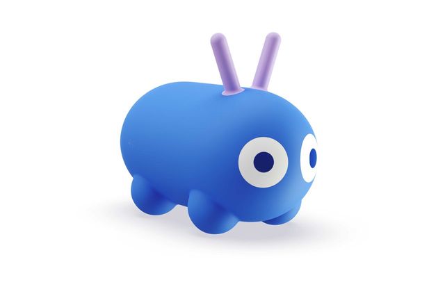 Quut Hüpfball Skippi Cosmic Blue