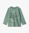 Hatley HW26 Velociraptor Glow in the Dark Crew Neck Tee