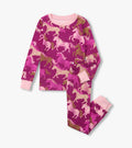 Hatley Galloping Horses Cotton Rib Pajama Set