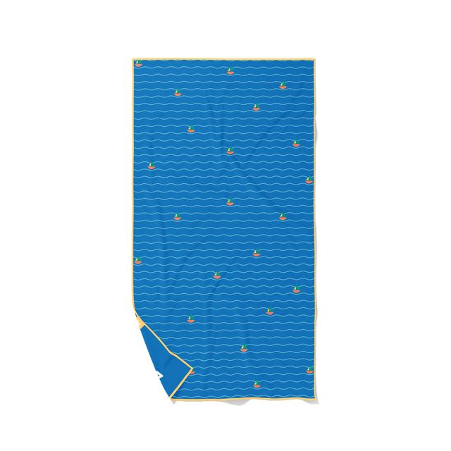 Quut Spiel Handtuch  L (180 x 100cm) lighthouse Blue